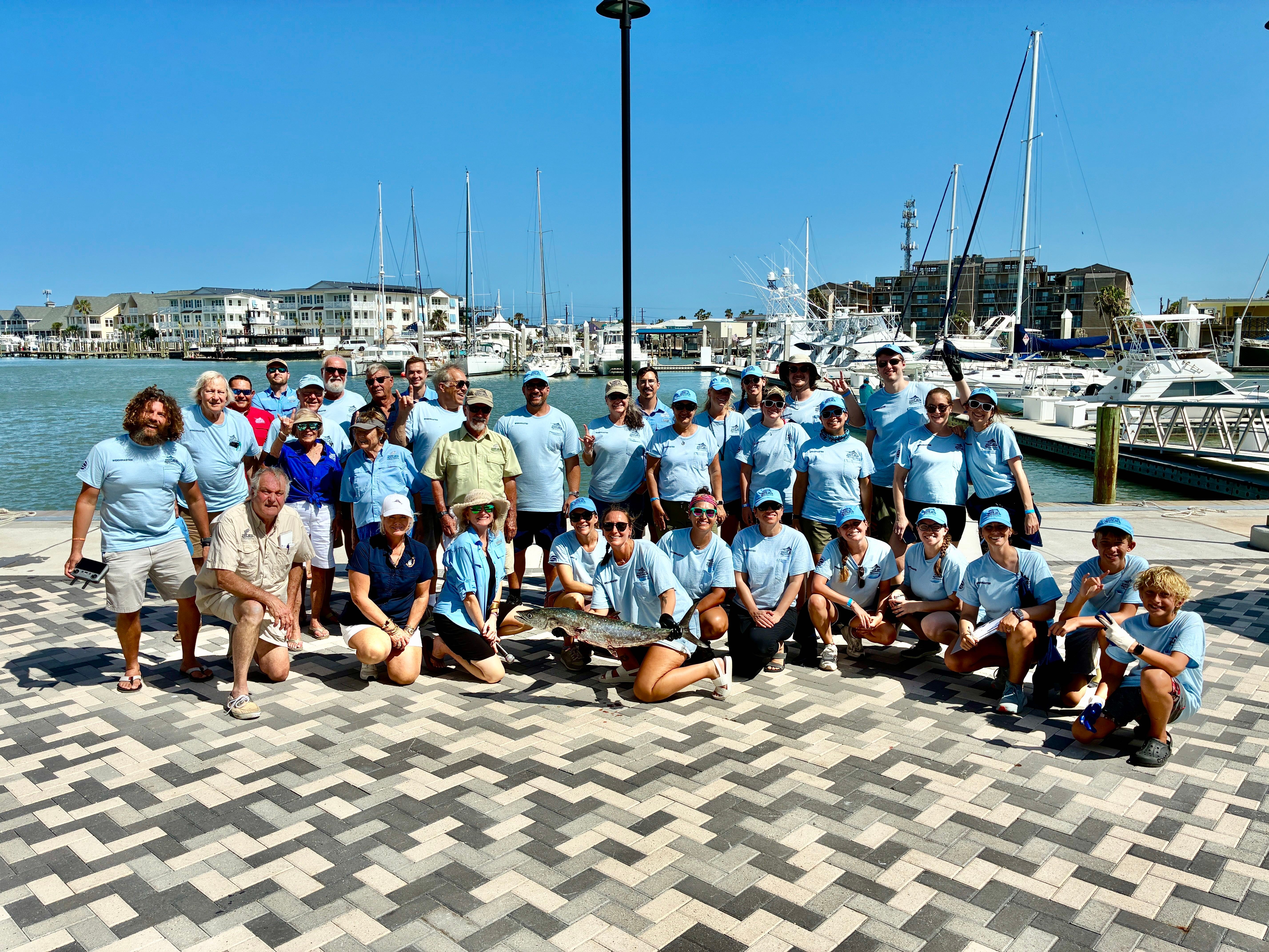 Group photo from the 89th deepsea round up. 