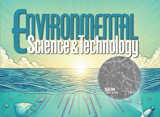 Cover page of the Environmental Science & Technology Journal 