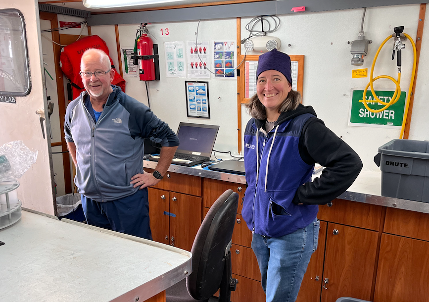 John Goff and Kelly Dorgan